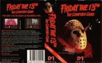 Friday the 13th ZX Spectrum  box art
